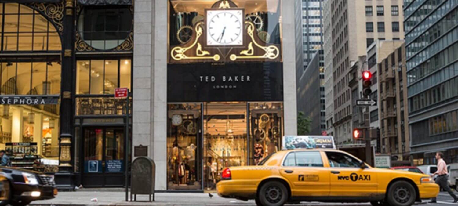 TED BAKERニューヨーク店の外観