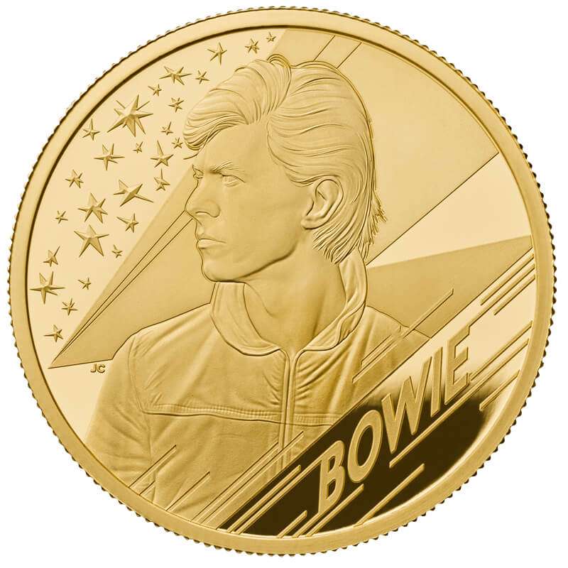 デヴィッド・ボウイ 100ポンド金貨 1オンス