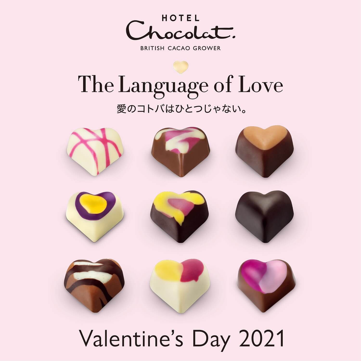 ホテルショコラ『2021年バレンタインコレクション』