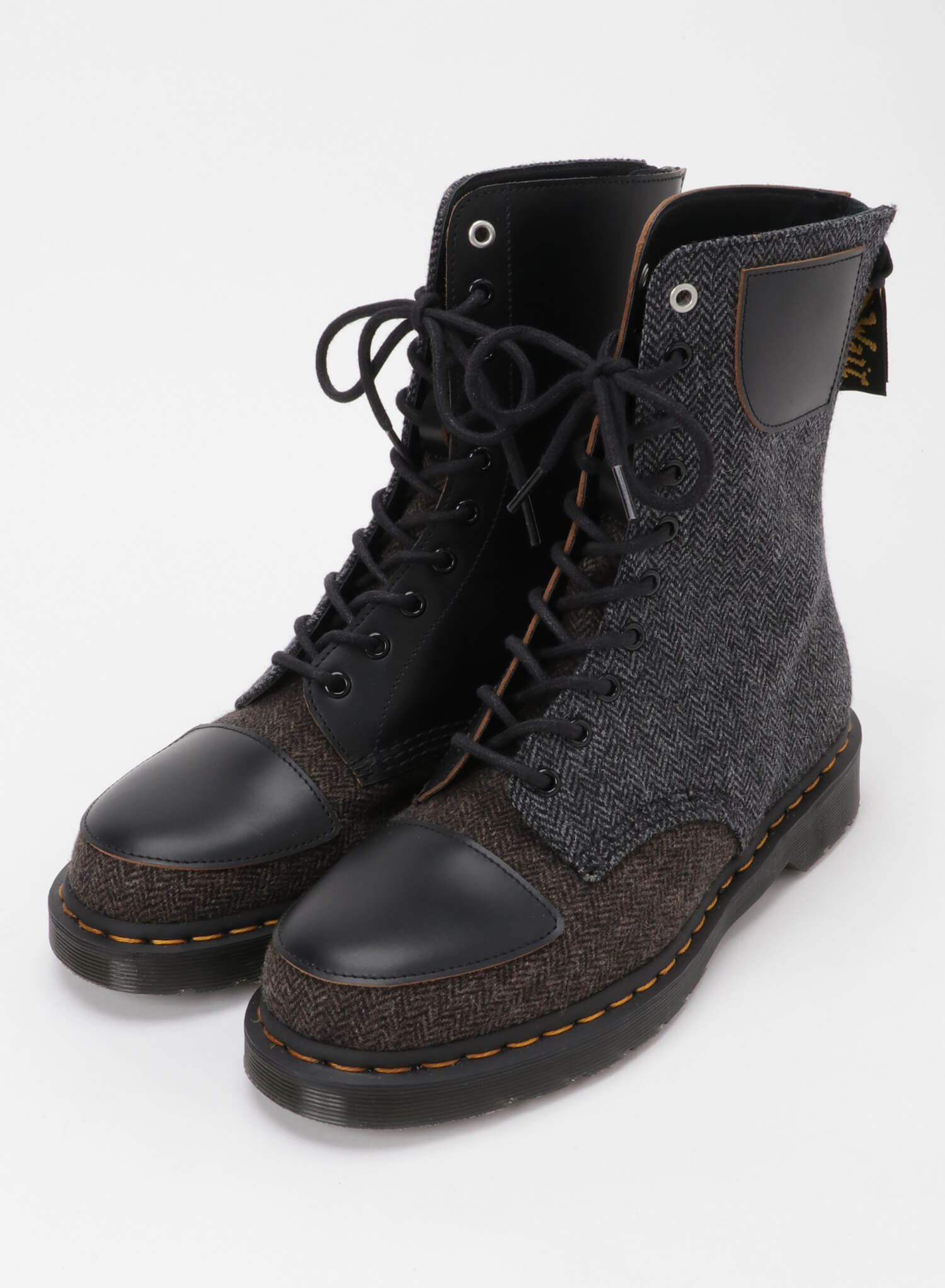 Y's × Dr.Martens 10-EYE BOOT MOON FABRIC