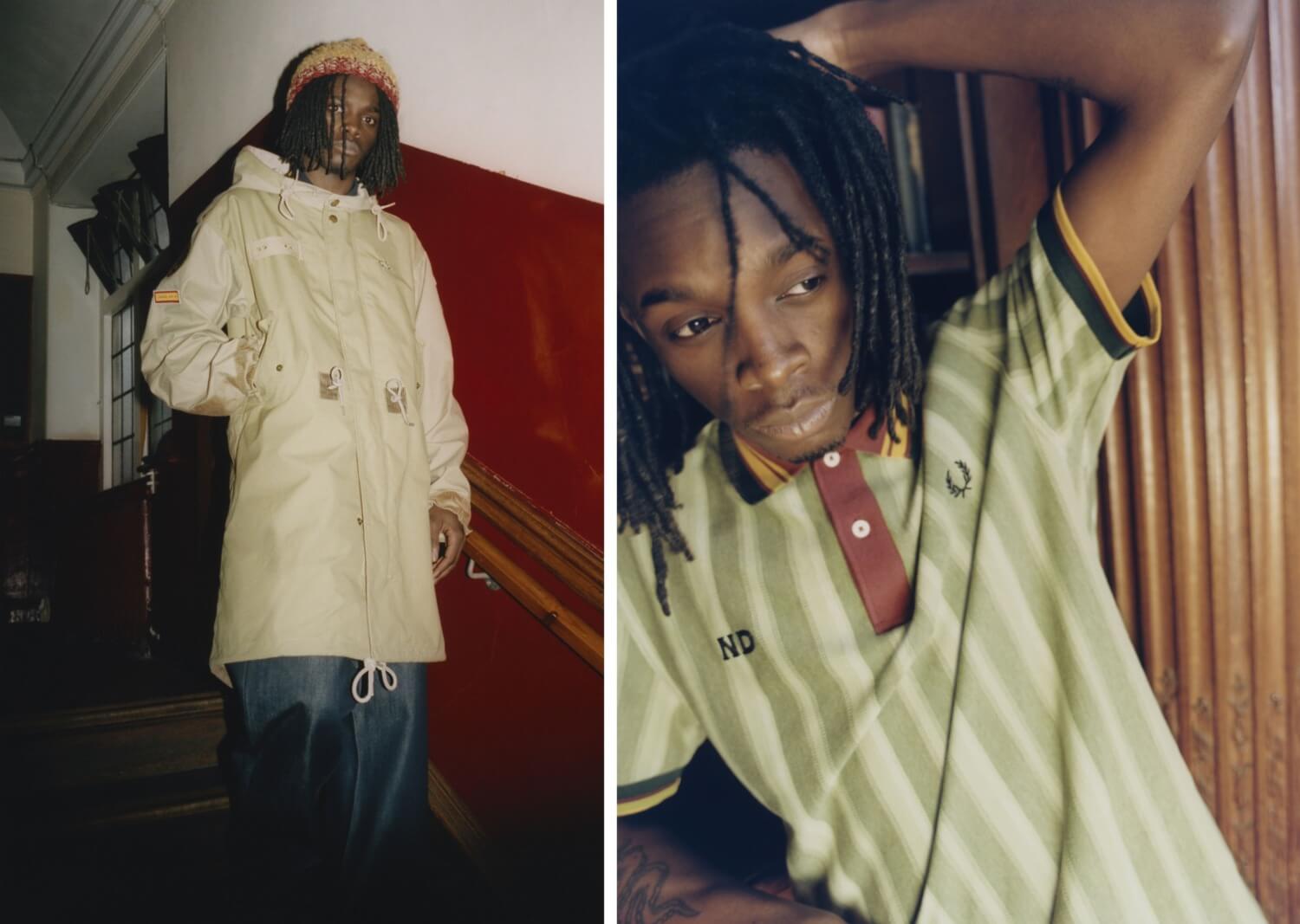 Fred Perry x Nicholas Daley コラボレーション