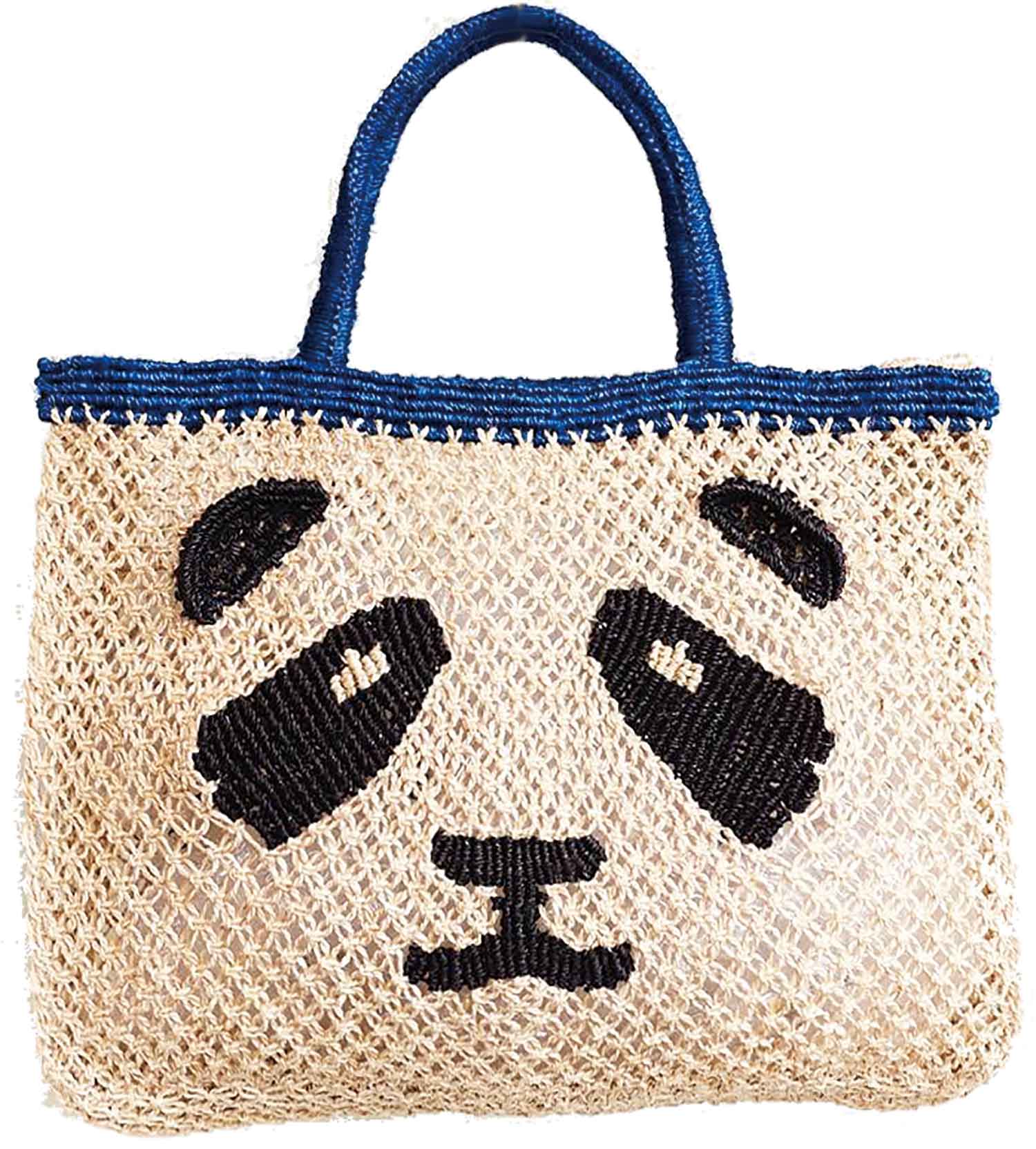 ジャクソンズのパンダバッグ（麻100％・横37×マチ10×高さ31㎝）16,500円