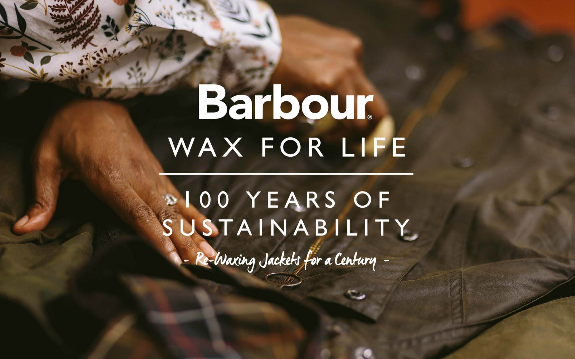 『Barbour. WAX FOR LIFE』イメージ画像