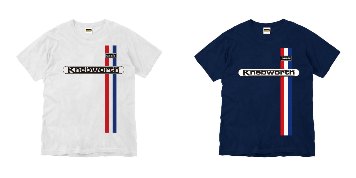 完全生産限定 復刻版 Oasis×KNEBWORTH Tシャツ