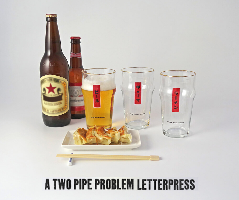 ロンドンの活版印刷スタジオ「A TWO PIPE PROBLEM LETTER PRESS」のマグカップとパイントグラスが発売！ - British  Culture in Japan