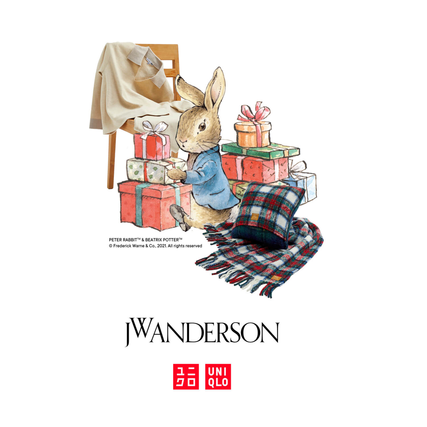 「UNIQLO and JW ANDERSON」×ピーターラビット