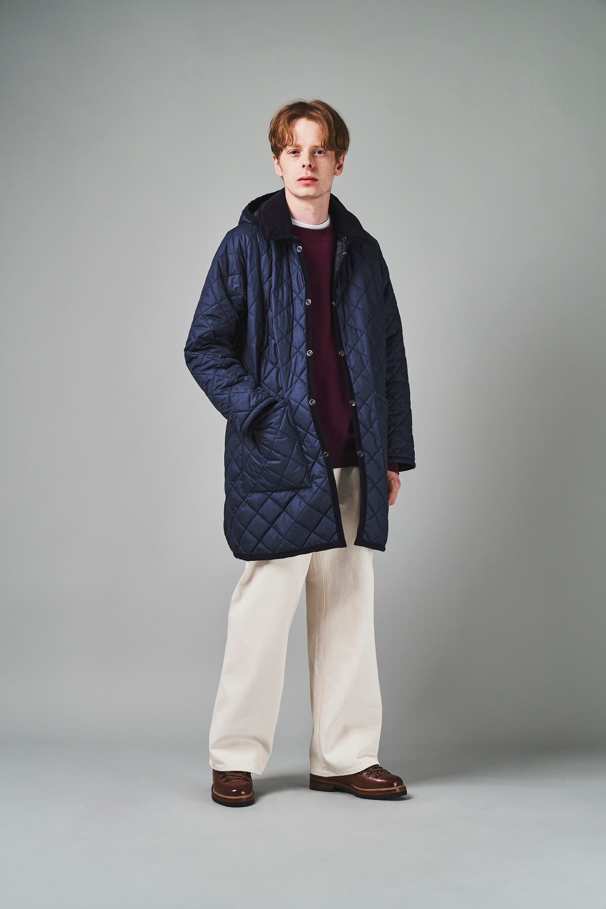 STANDARD QUILTED COAT（PD-2）49,500円