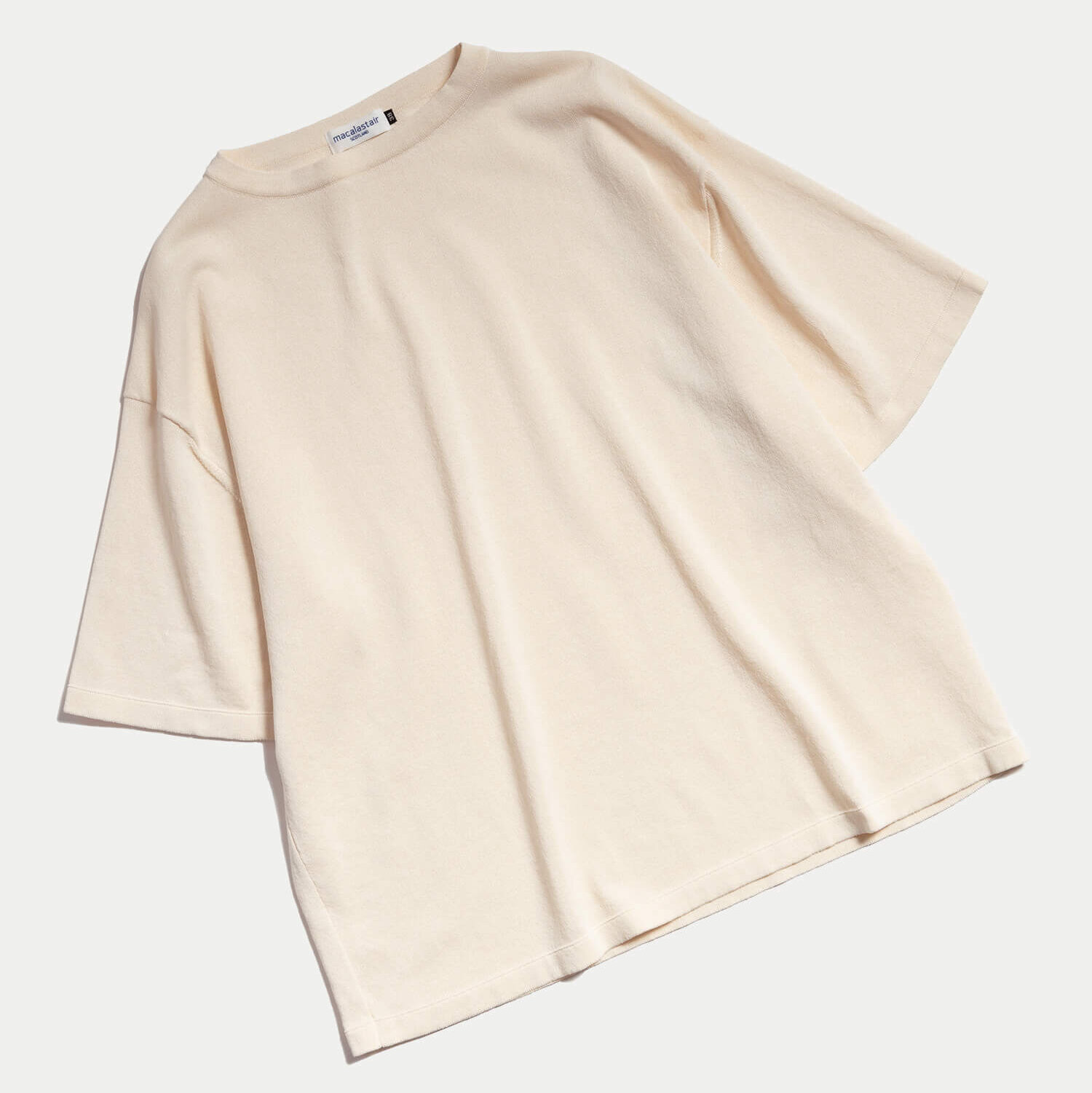 BOAT NECK KNIT T-SHIRT