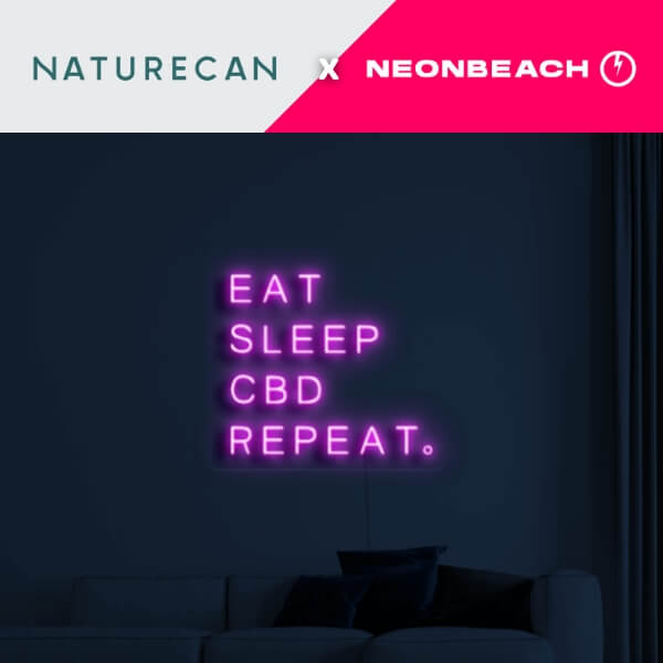 Naturecan×NeonBeachのコラボネオンサイン