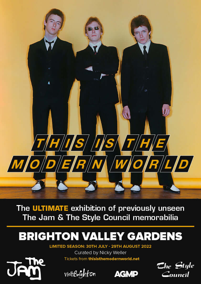 ザ・ジャム、ザ・スタイル・カウンシルのキャリアを網羅する展覧会『This Is The Modern World』がブライトンで開催中 -  British Culture in Japan