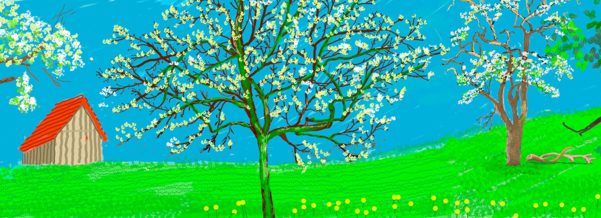 David Hockney, A Year in Normandie