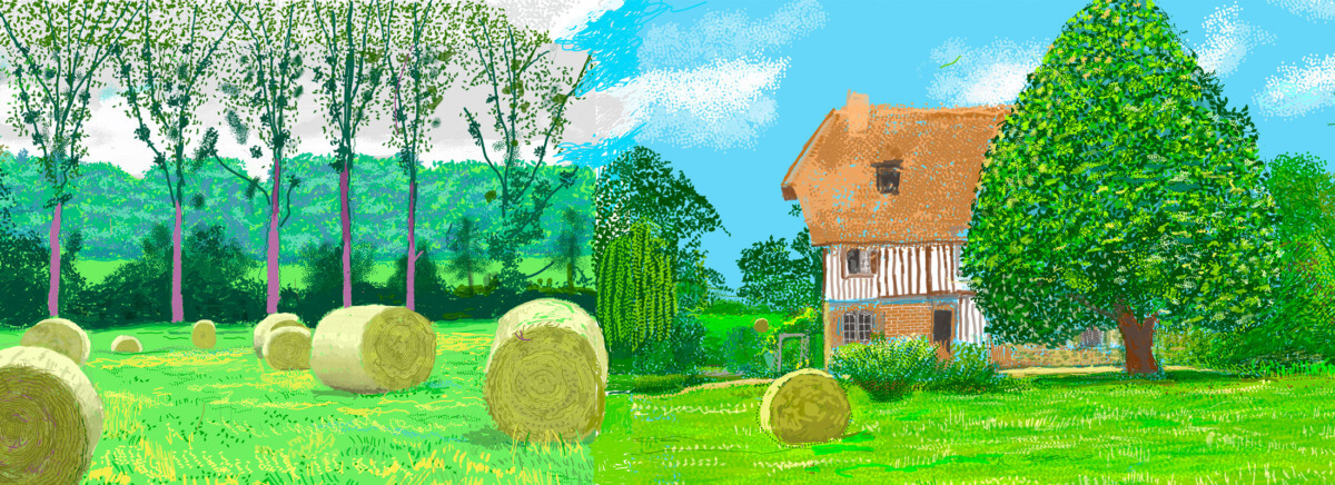 David Hockney, A Year in Normandie