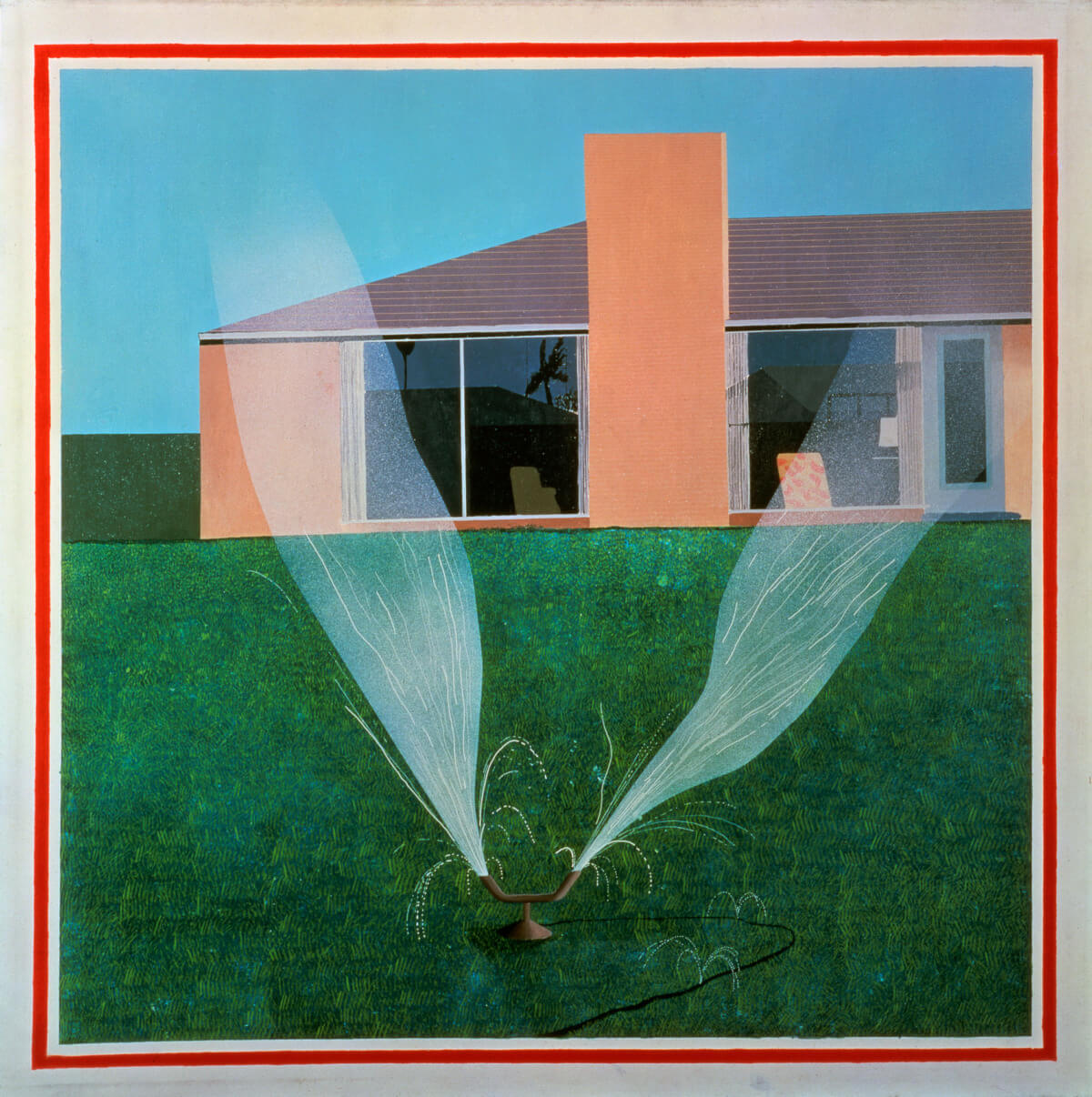 David Hockney in Normandy, April 1st 2021