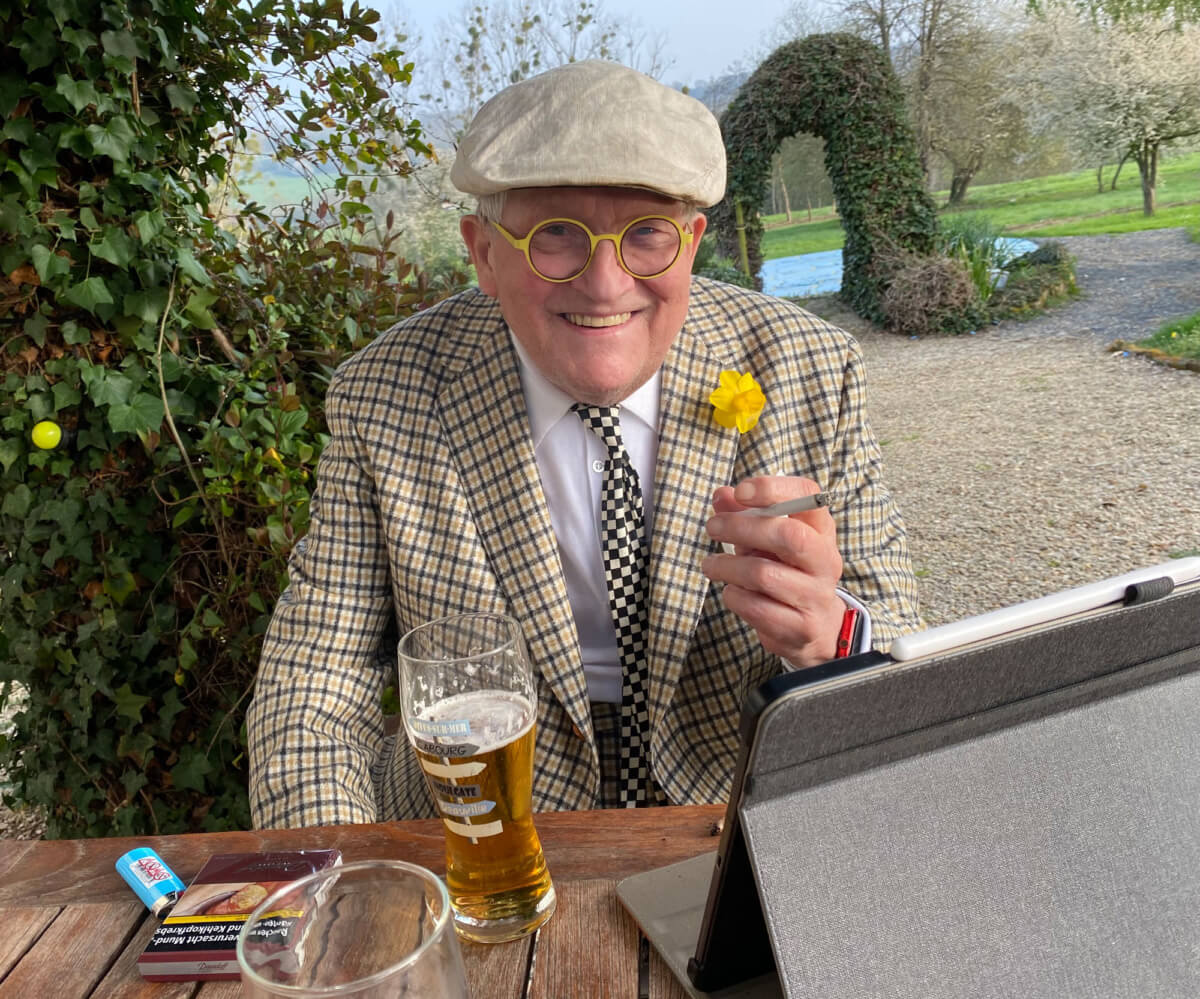 David Hockney in Normandy