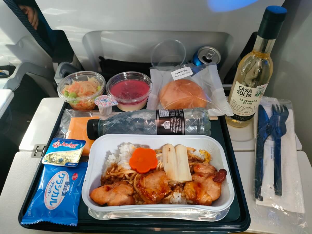 ブリティッシュ・エアウェイズ 機内食