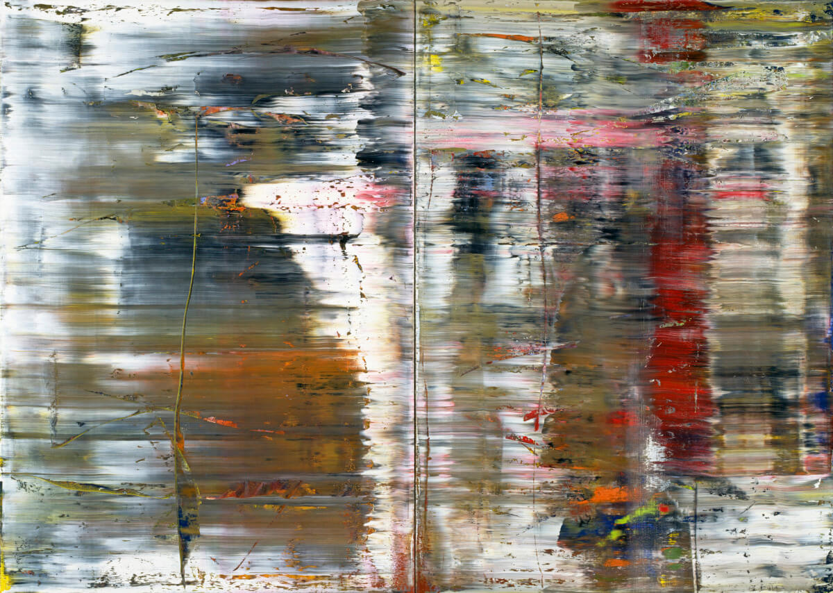 ○●ゲルハルト・リヒター《アブストラクト・ぺインティング（726）》1990年 Photo : Tate,©GerhardRichter2023（10012023）