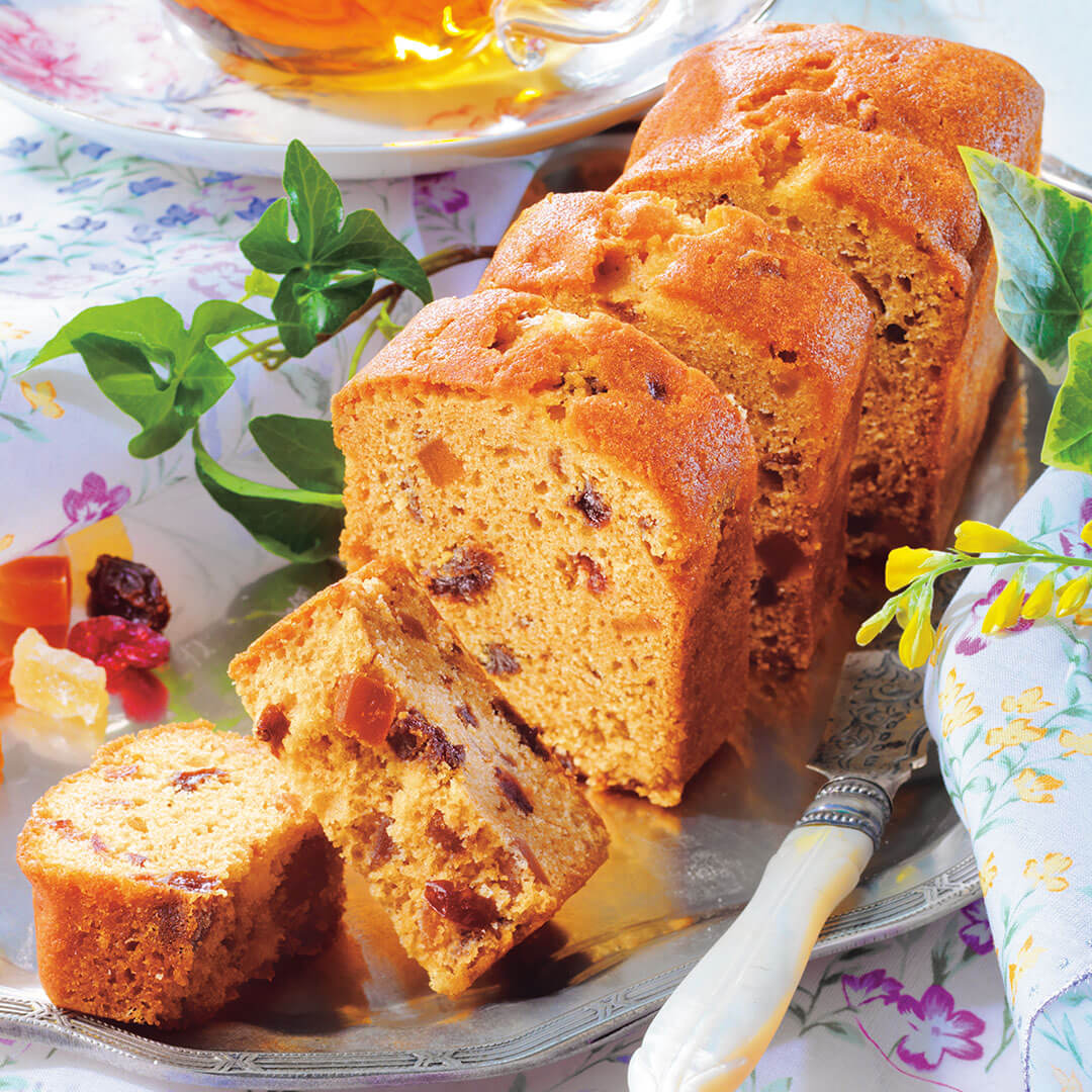 紅茶とフルーツのパウンドケーキ【