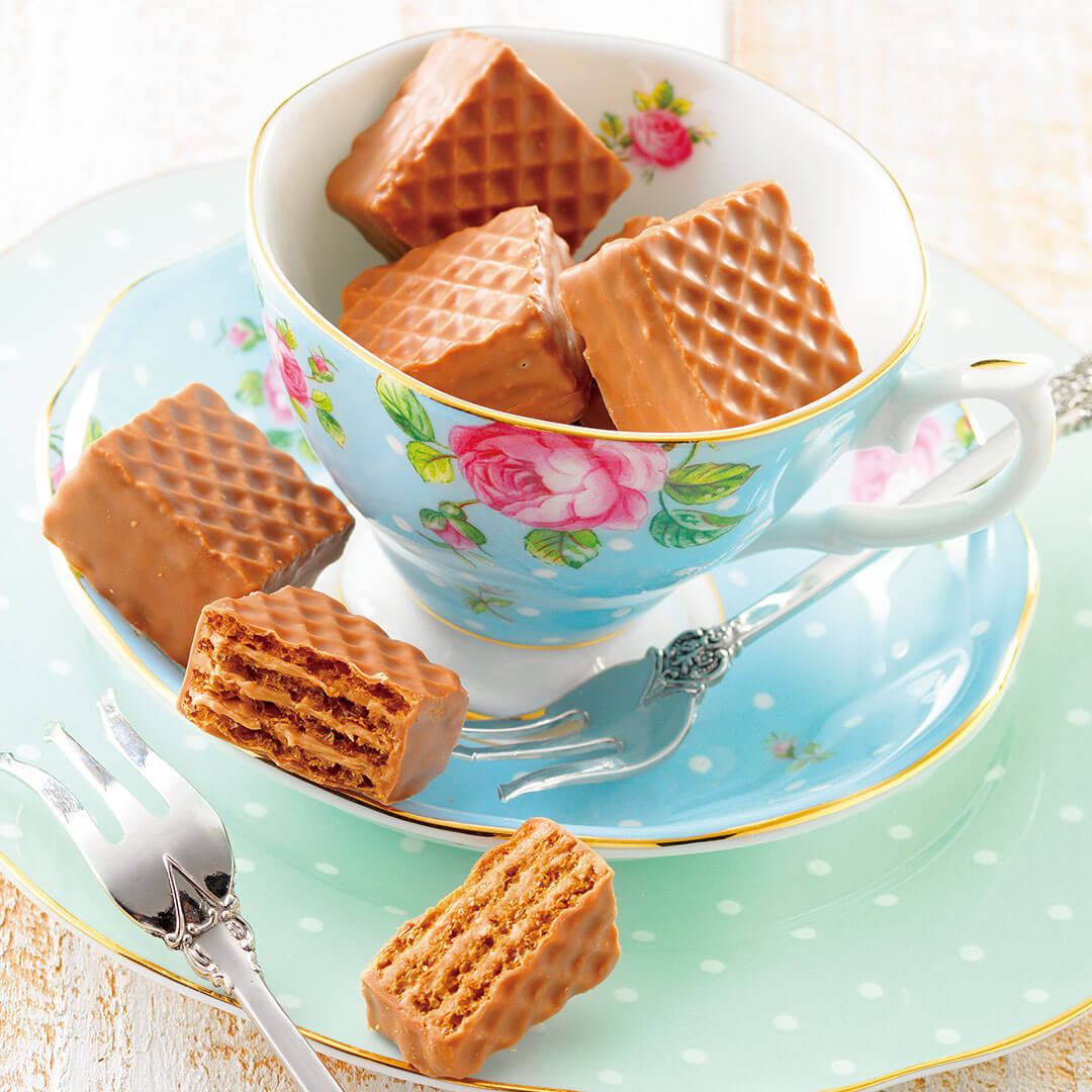 チョコレートウエハース 紅茶クリーム