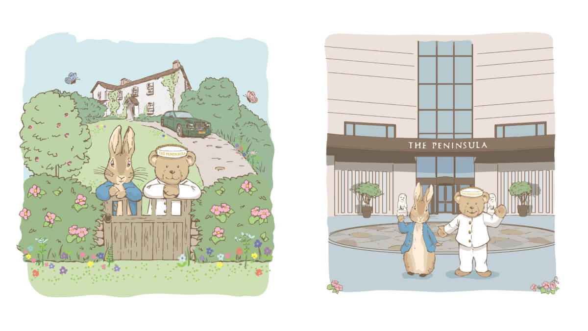 ピーターラビット™×ペニンシュラベア