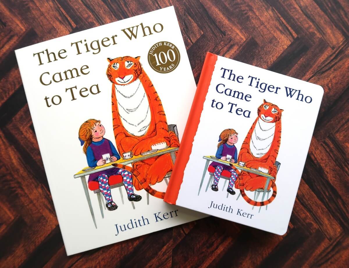 『The Tiger Who Came To Tea』（邦題：おちゃのじかんにきたとら）