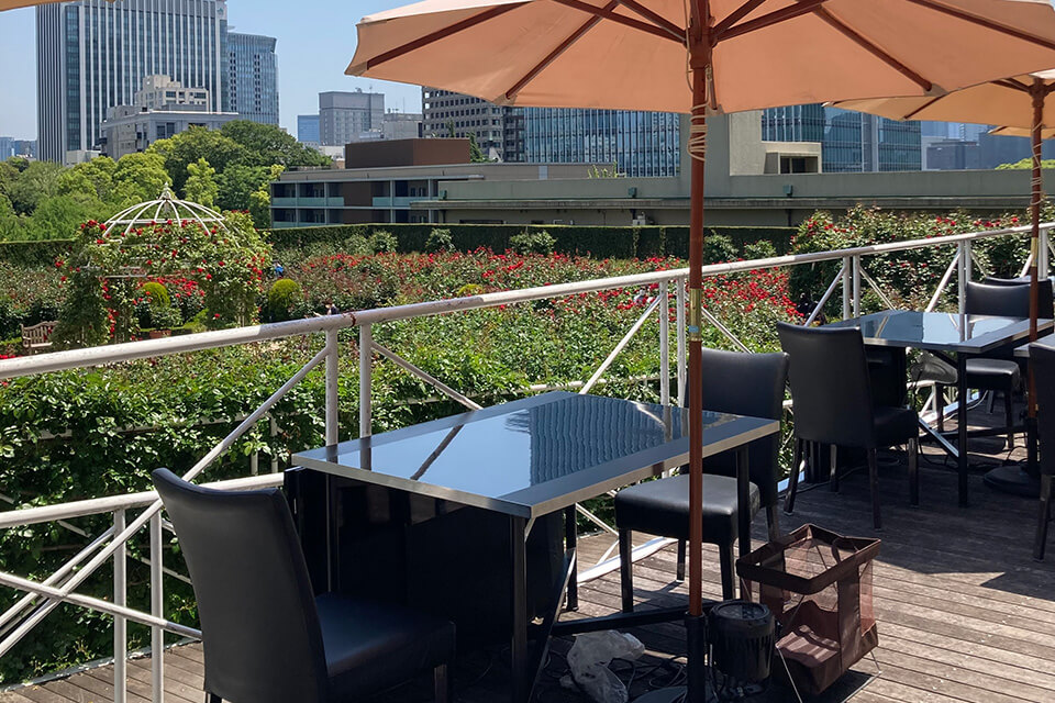 ホテルニューオータニ（東京） 屋上庭園 レッドローズガーデン