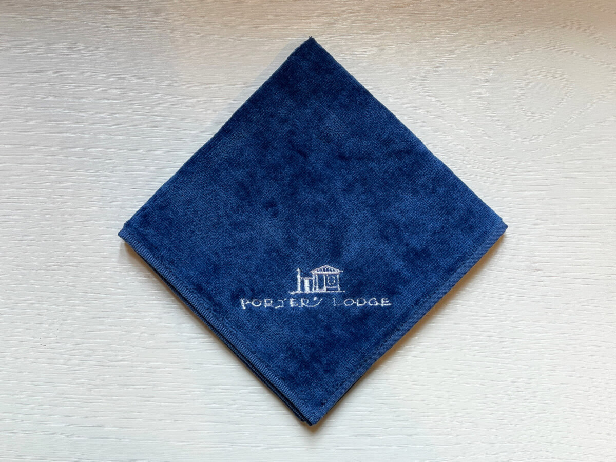 PORTER'S LODGEオリジナルベロアハンカチ