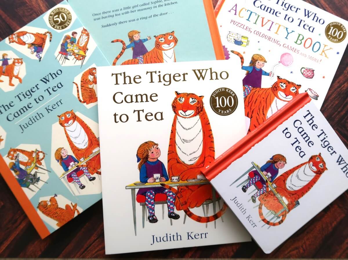 『おちゃのじかんにきたとら』の原書『The Tiger Who Came to Tea』