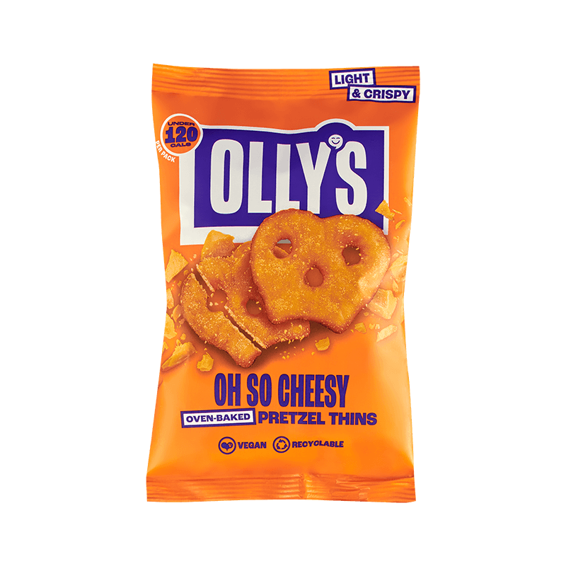 OLLY'S プレッツェルスナック プラントベースチーズ風味