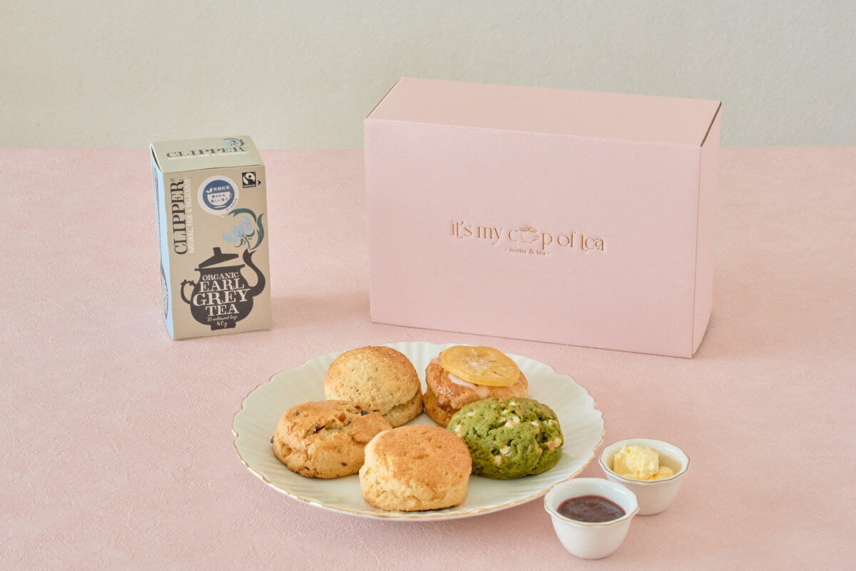 【CLIPPER×it’s my cup of tea】クリームティーセット【アールグレイ】