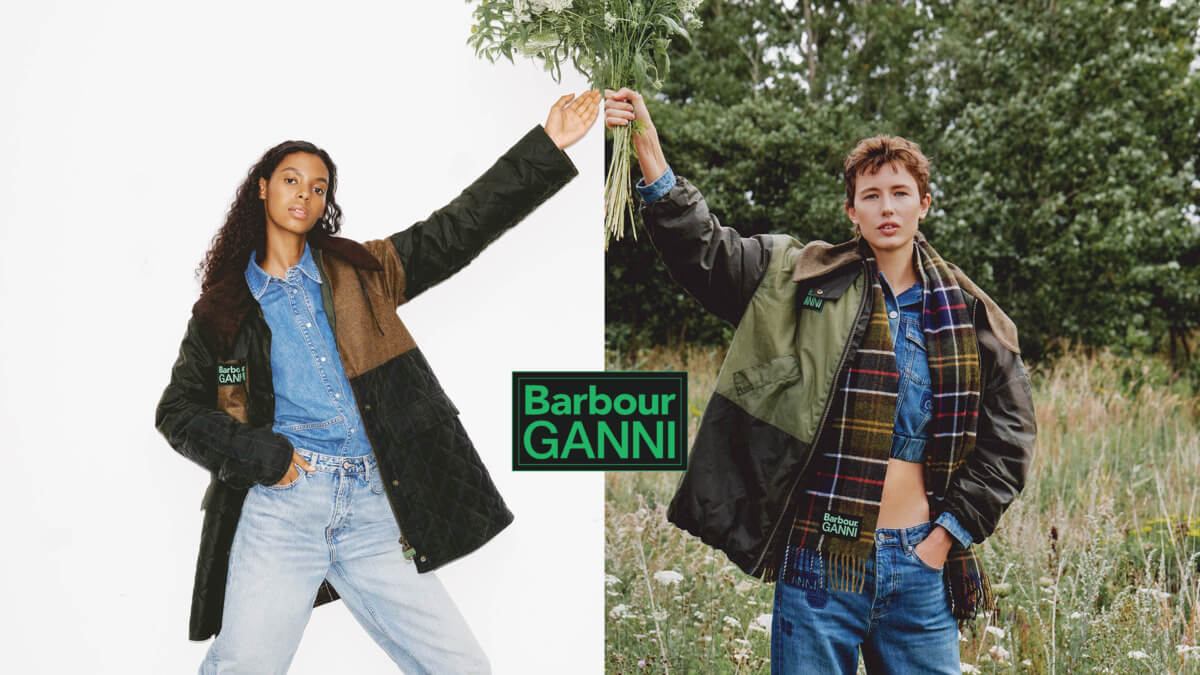 Barbour x GANNI