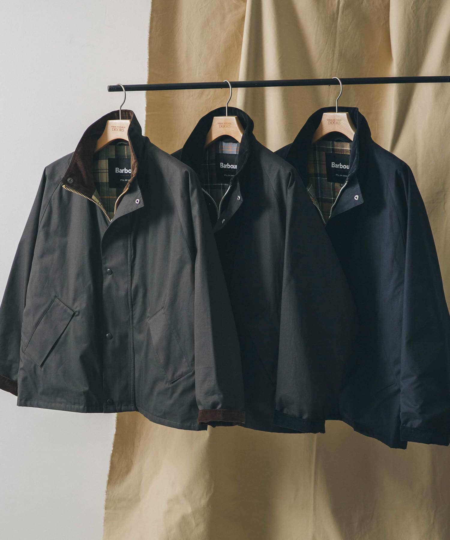 Barbour x STILL BY HAND x URBAN RESEARCH DOORS