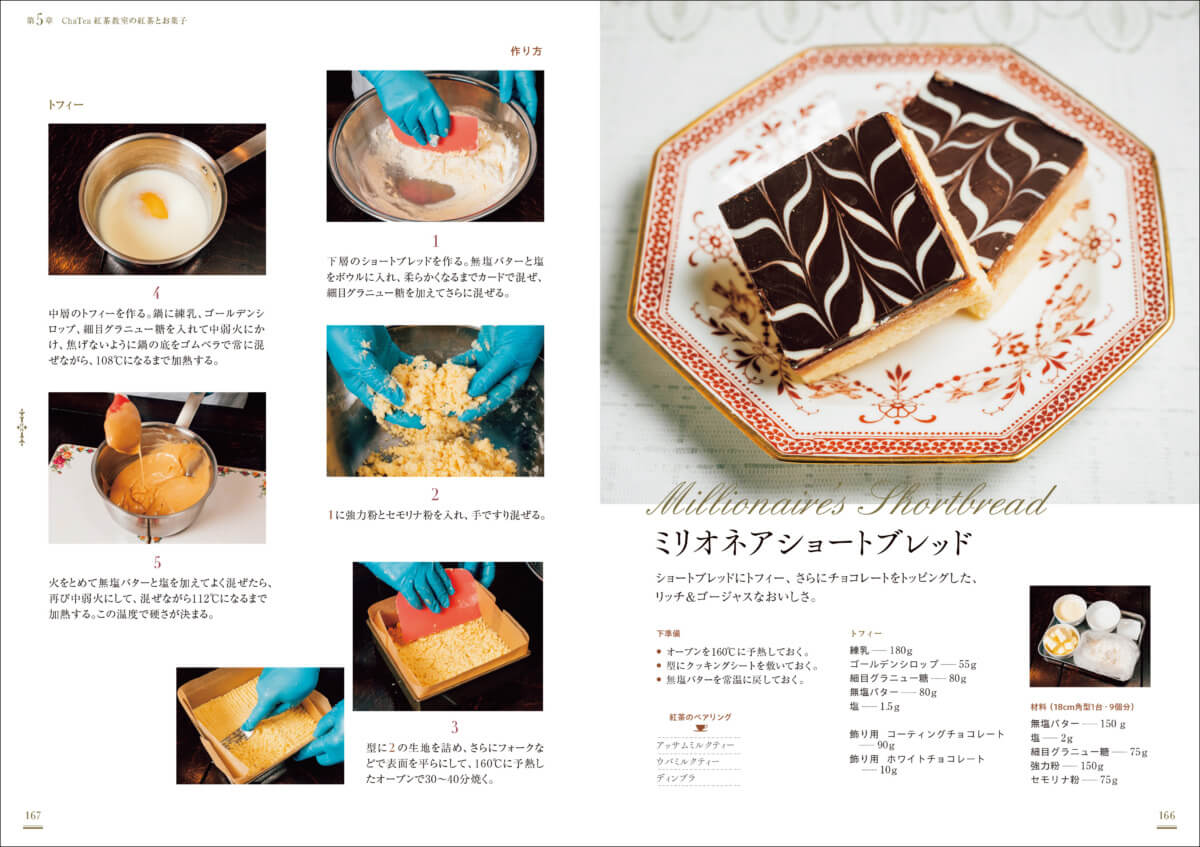 『Cha Tea 紅茶教室の26レッスン』中面
