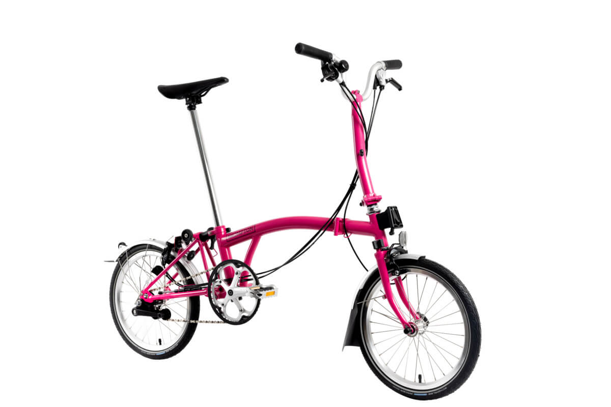 ブロンプトン　100万台記念日本バージョン100台限定　ホットピンク 限定100台】BROMPTONが人気カラー「Hot Pink」を復刻発売！ | British