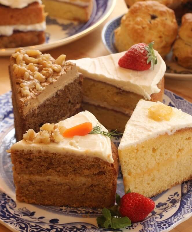 『ハーブストーリーカフェ』英国トラディショナルケーキ
