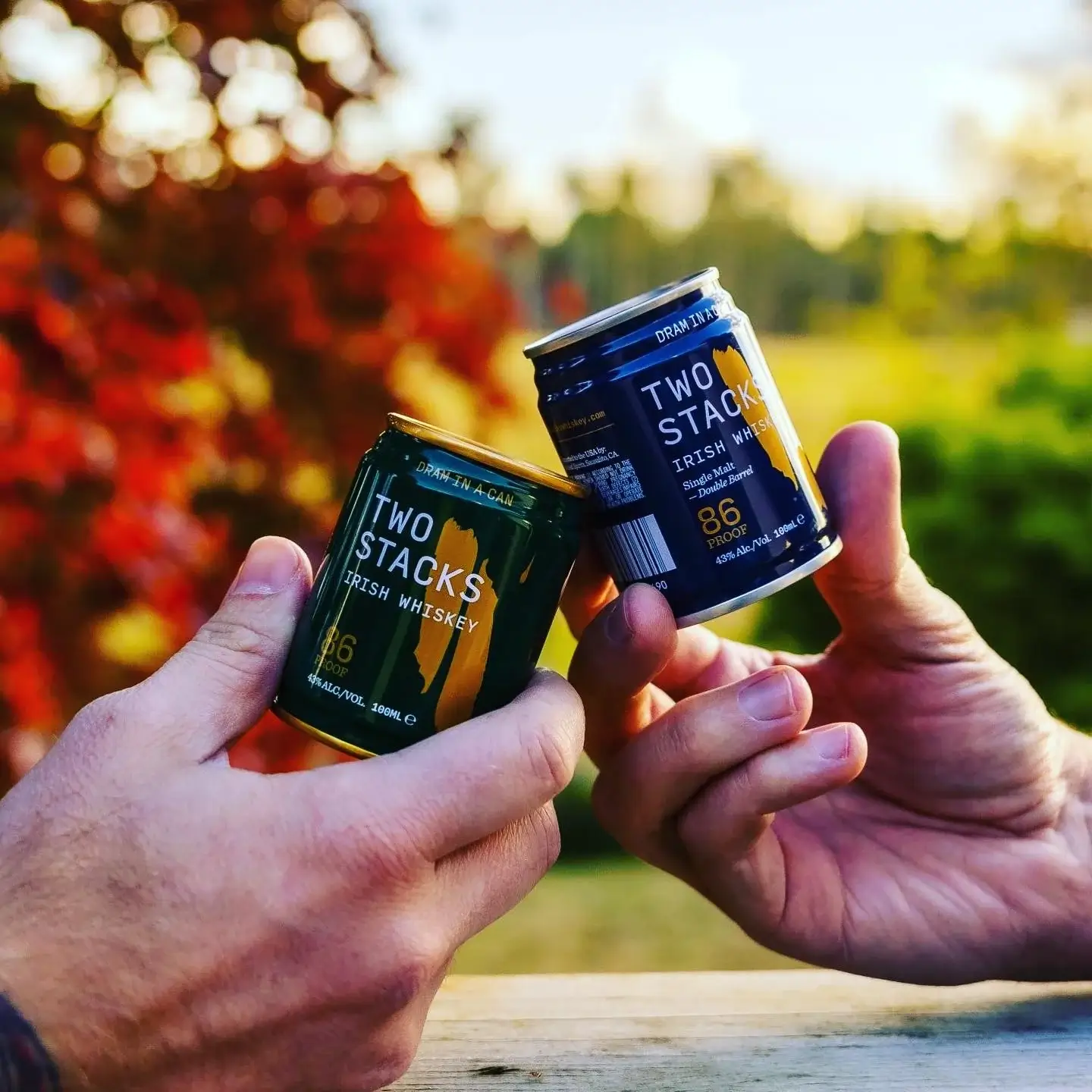 TWO STACKS -DRAM IN A CAN