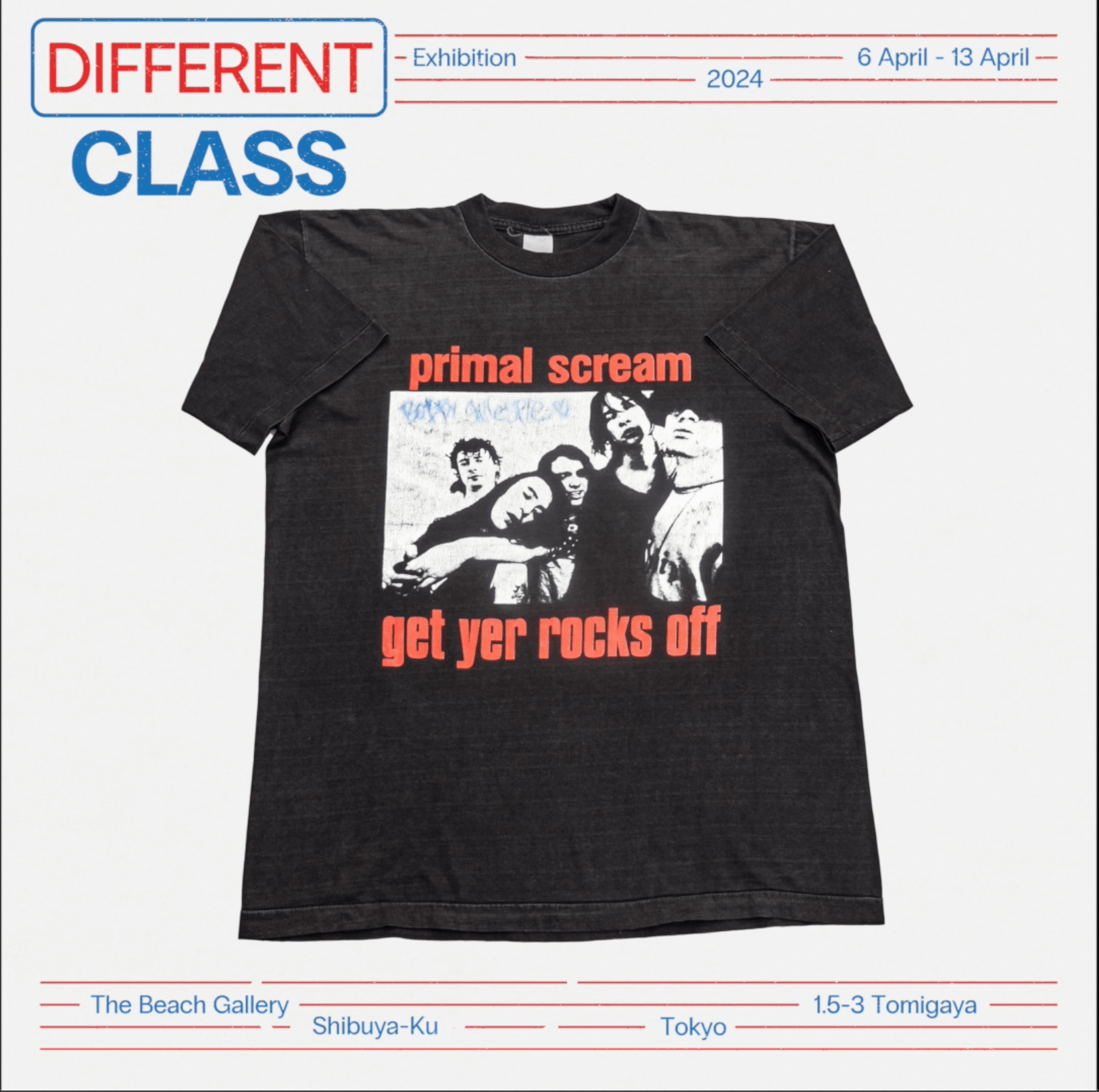 Different Class: Best Of British Band T-Shirts & Beyond