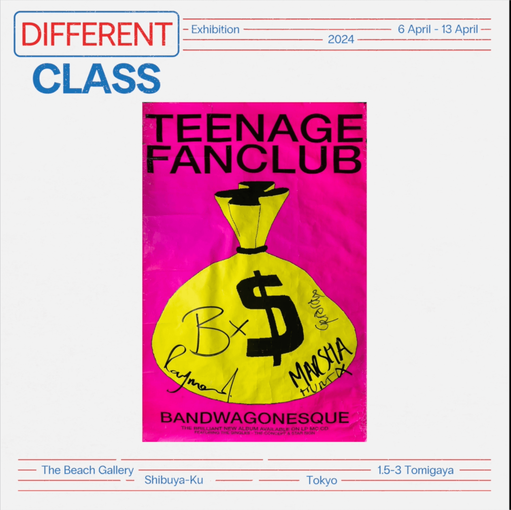 Different Class: Best Of British Band T-Shirts & Beyond