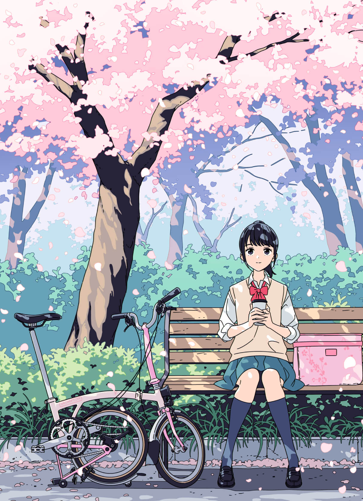 ブロンプトン「CHERRY BLOSSOM」