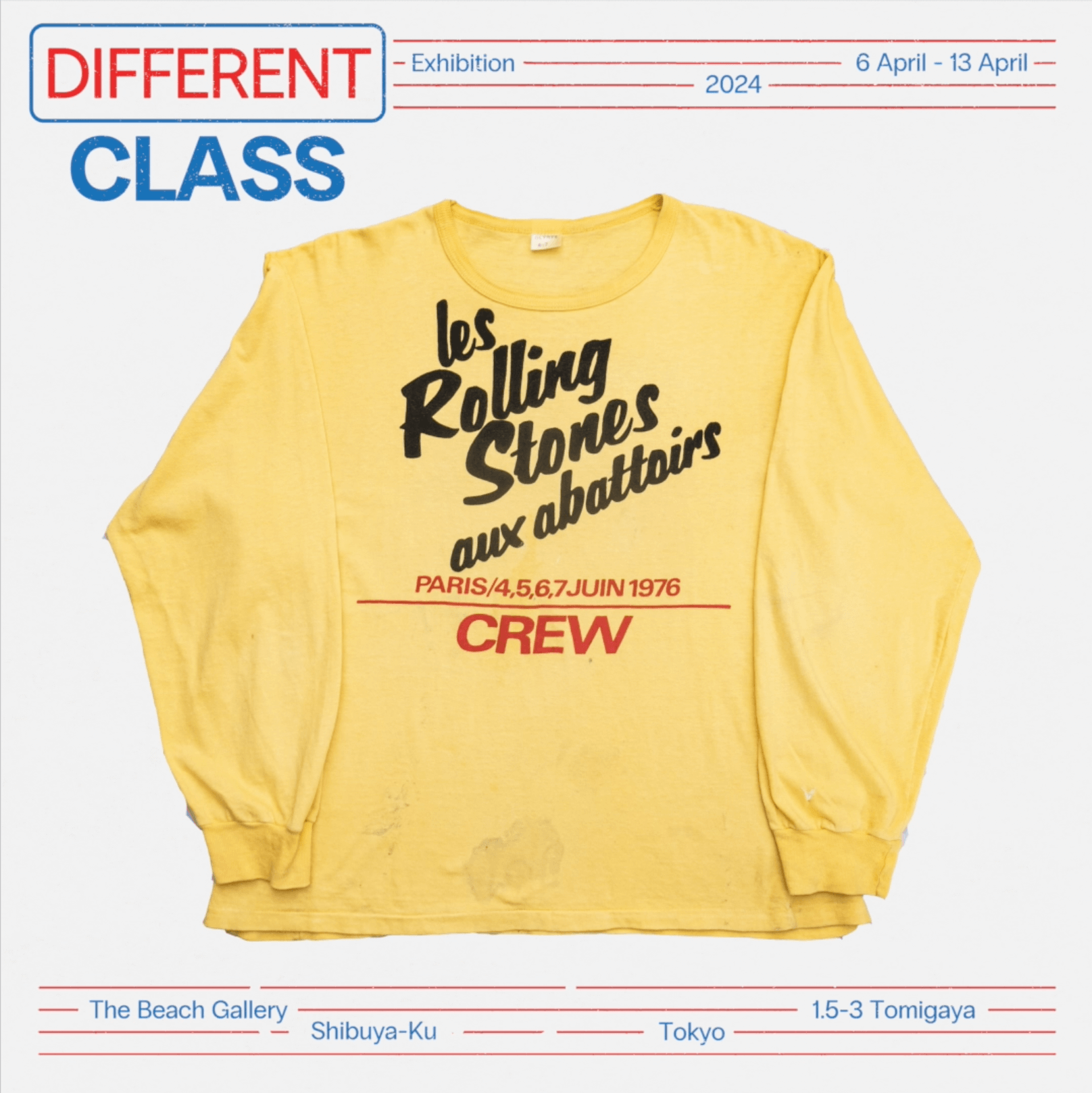 Different Class: Best Of British Band T-Shirts & Beyond