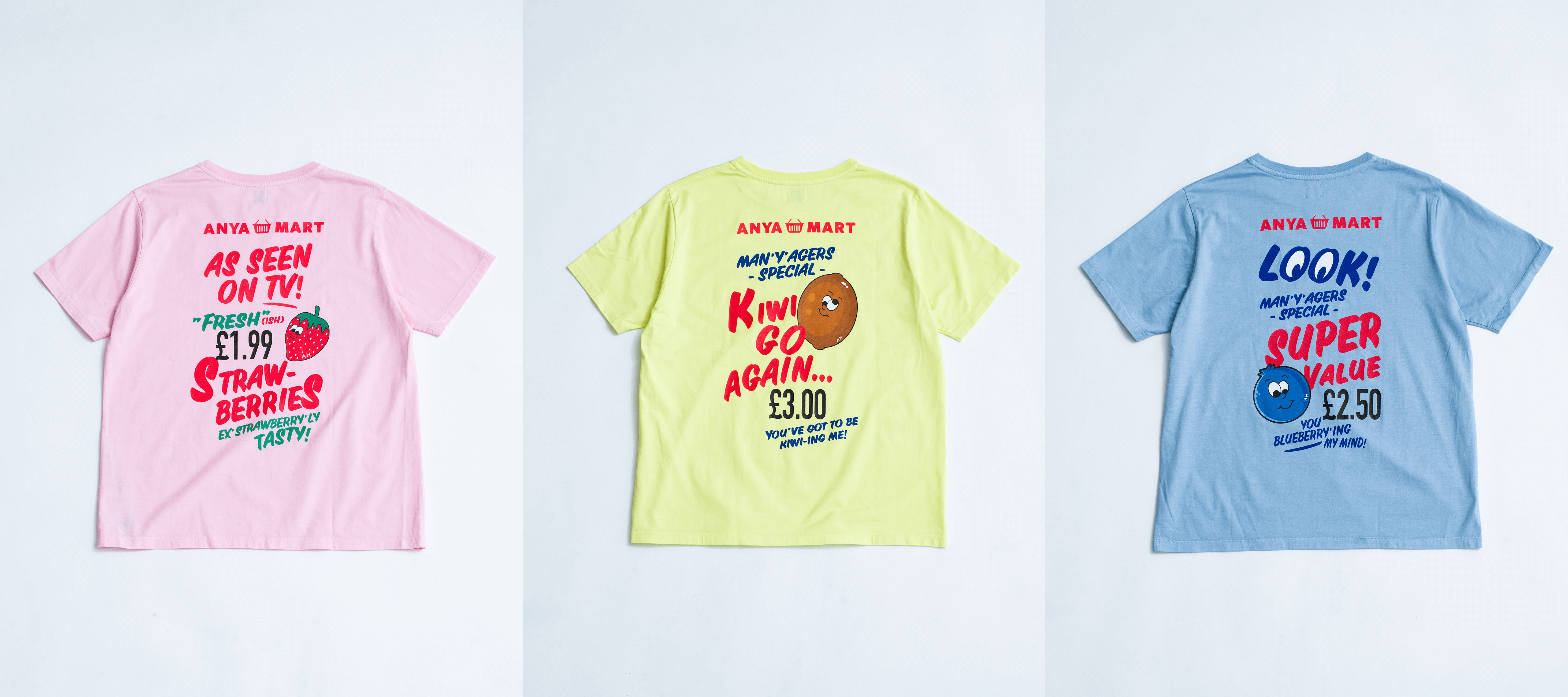 「ANYA MART」コラボ Tシャツ