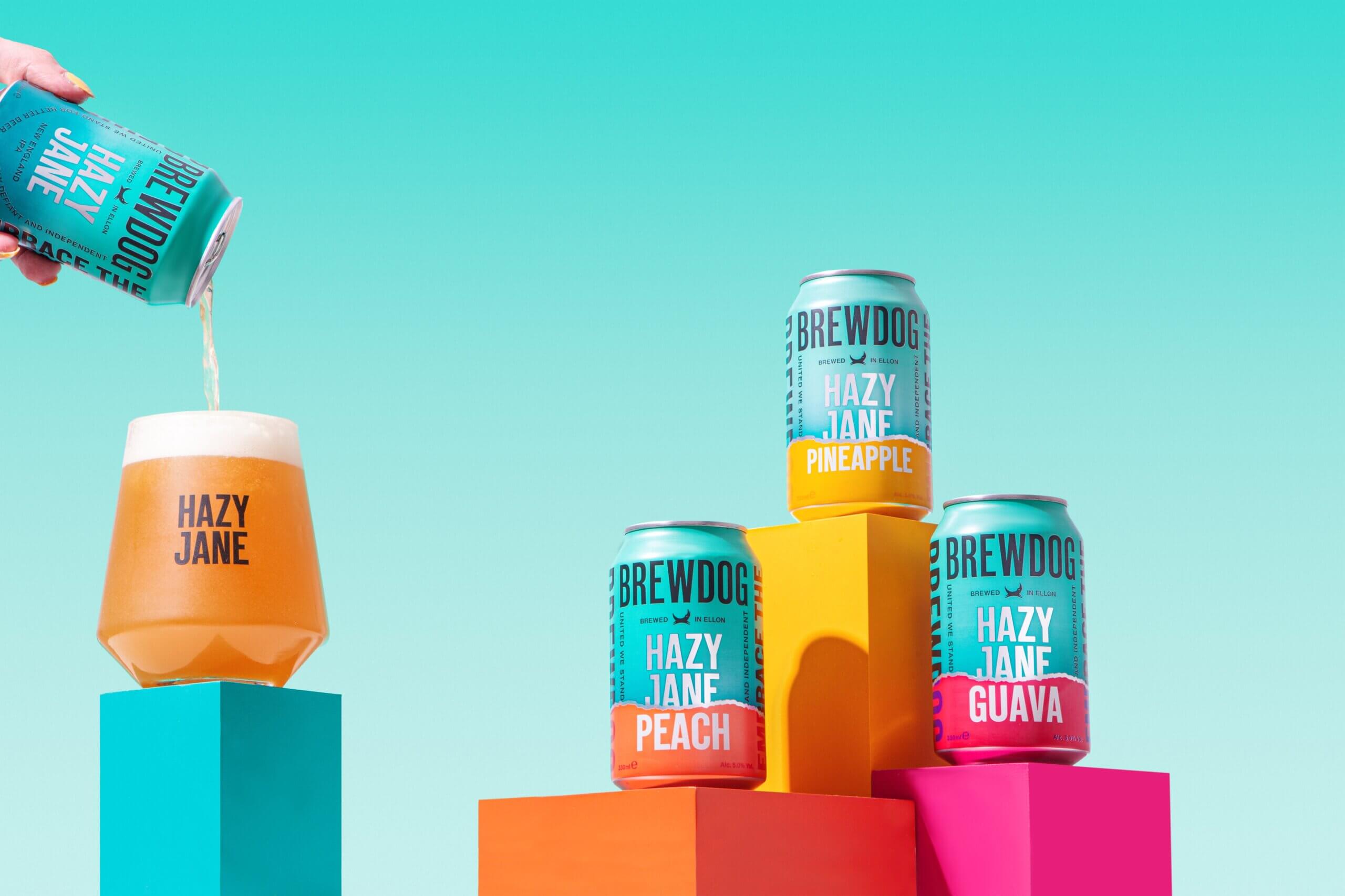 BREWDOG「ヘイジージェーン ピーチ」「ヘイジージェーン パイナップル」