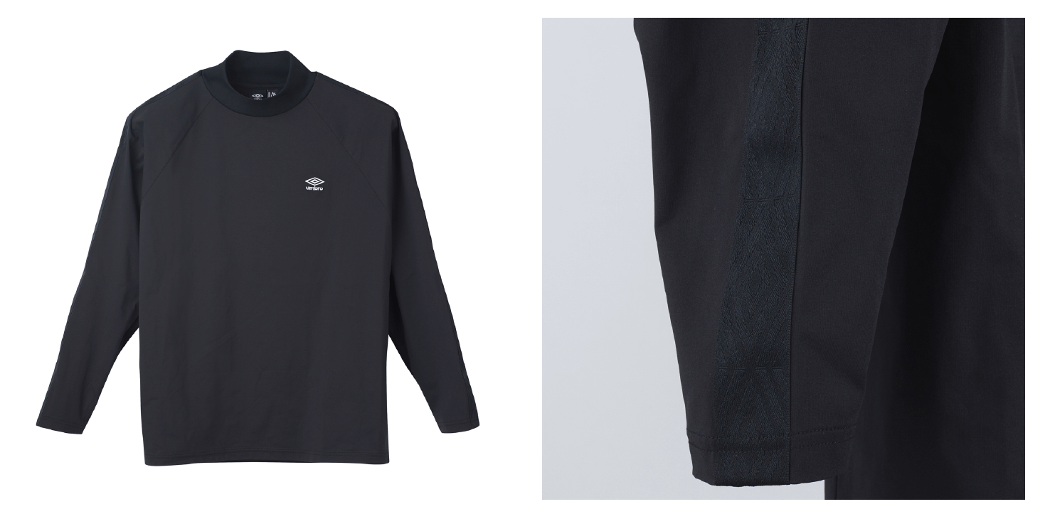 【AWAY DAYS】フィールテック長袖ワイドプラクティスシャツ