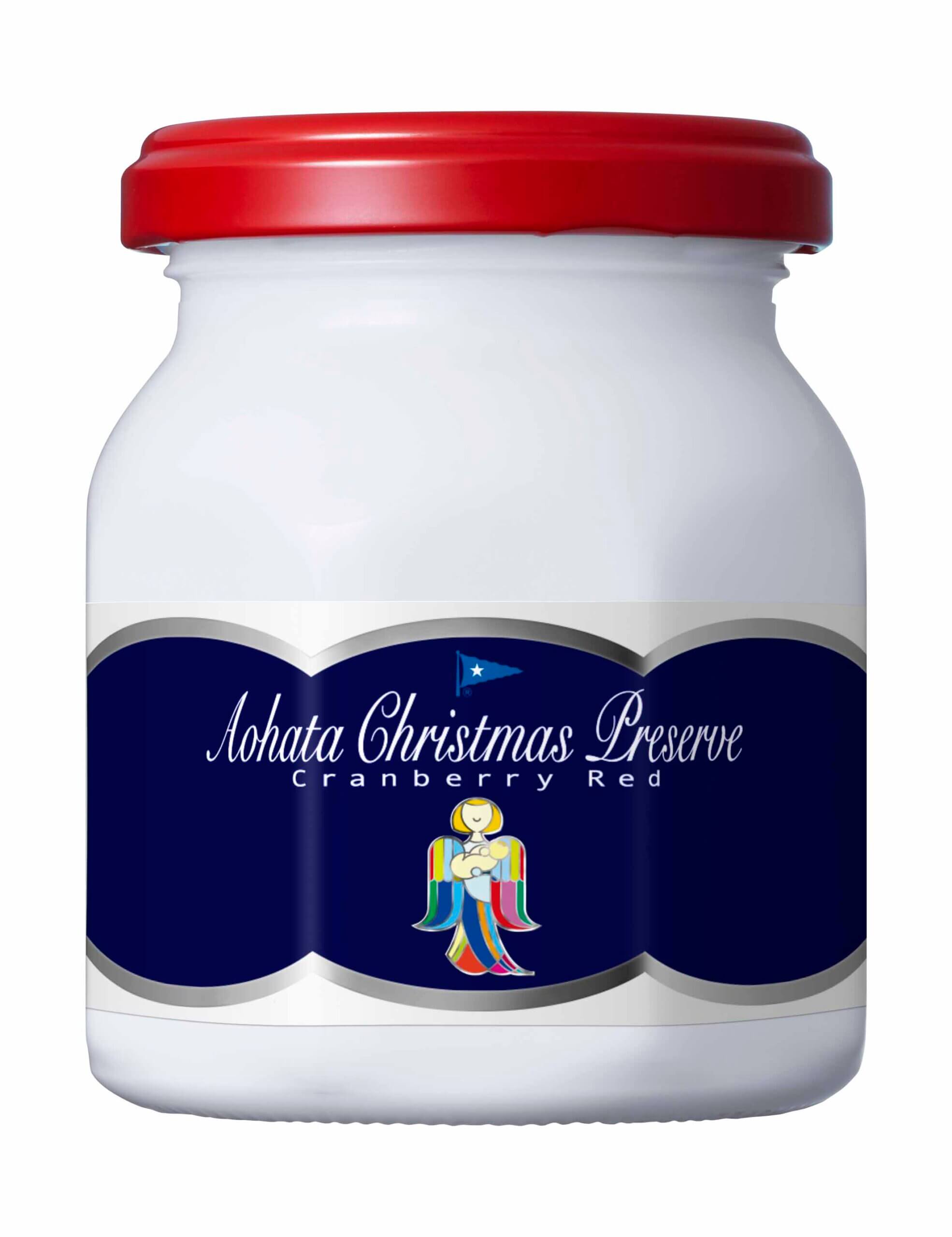 アヲハタ　クリスマスプレザーブ クランベリーレッド