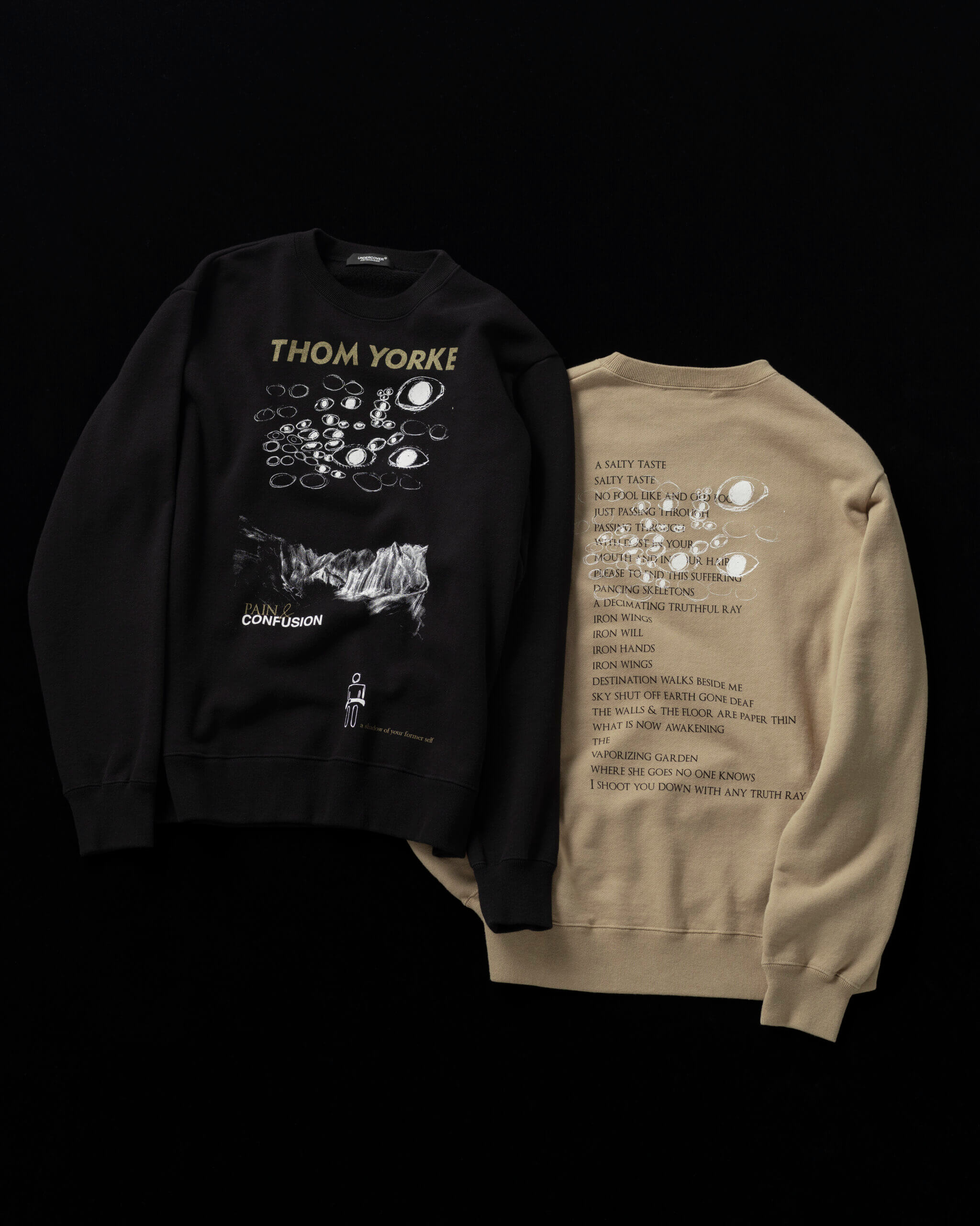 THOM YORKE × UNDERCOVER スウェットシャツ