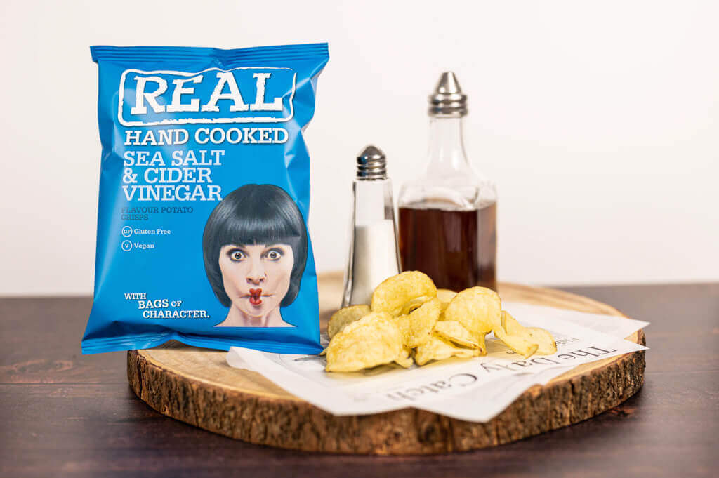 Real Crisps シーソルト＆サイダービネガー