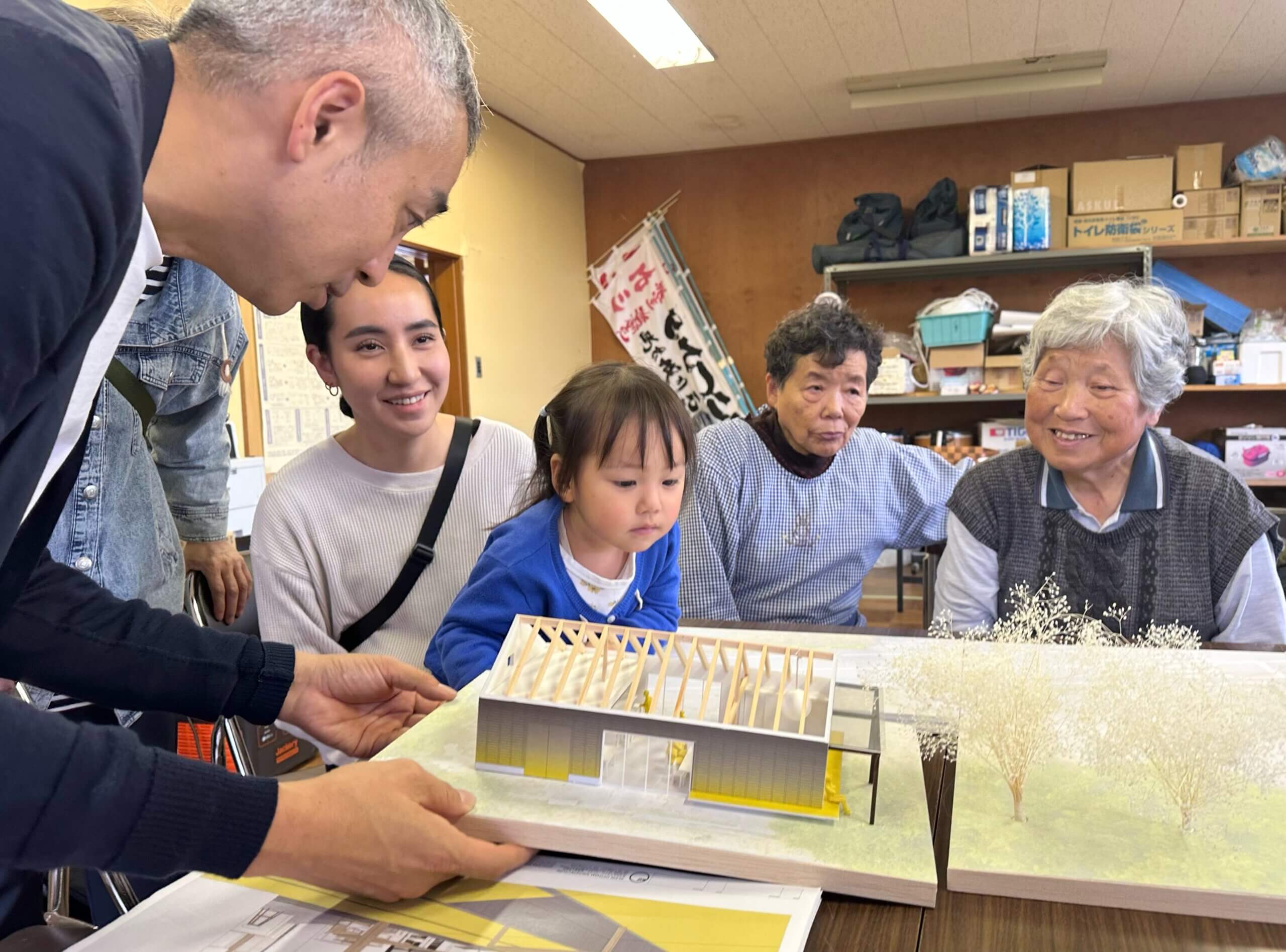 クライン ダイサム アーキテクツチームの現地訪問の様子