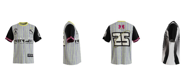 〈Ninja Tune〉サッカーTシャツ