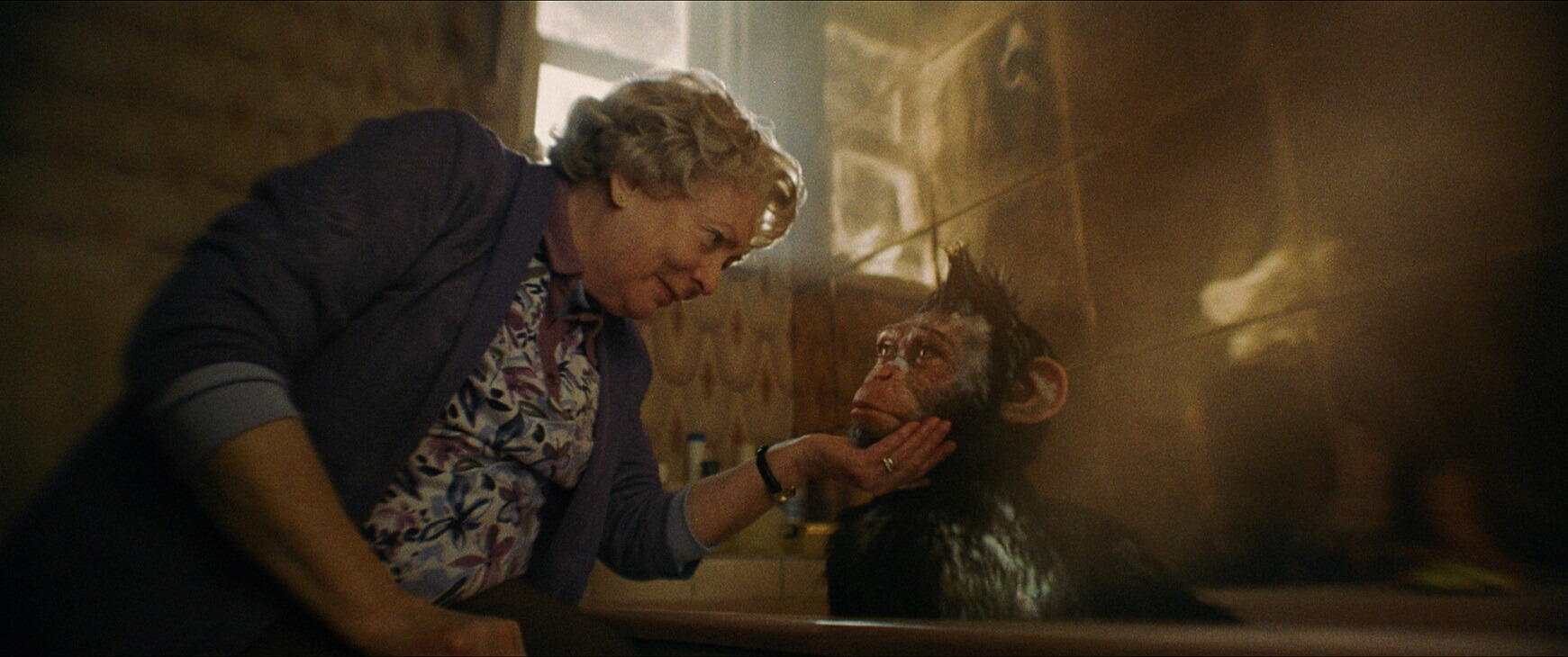 Alison Steadman as “Betty" in Better Man from Paramount Pictures.