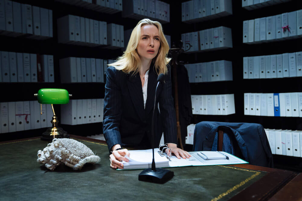Jodie Comer in PRIMA FACIE by Suzie Miller ;