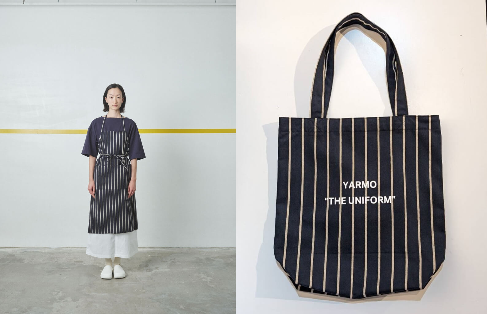 「 YARMO THE UNIFORM」エプロン 13,200円
